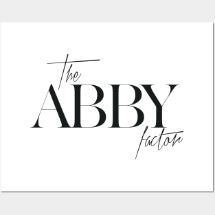 The Abby Factor Posters and Art